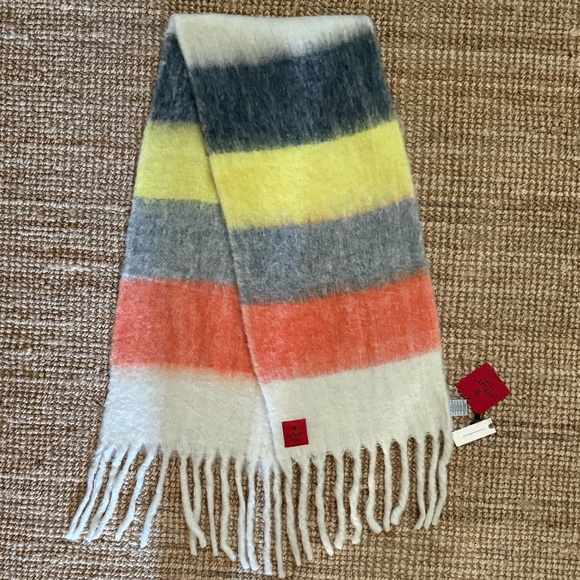 NWT Anthropologie, Wool-blend Scarf, Multi-color, GIFTABLE! - Picture 1 of 7